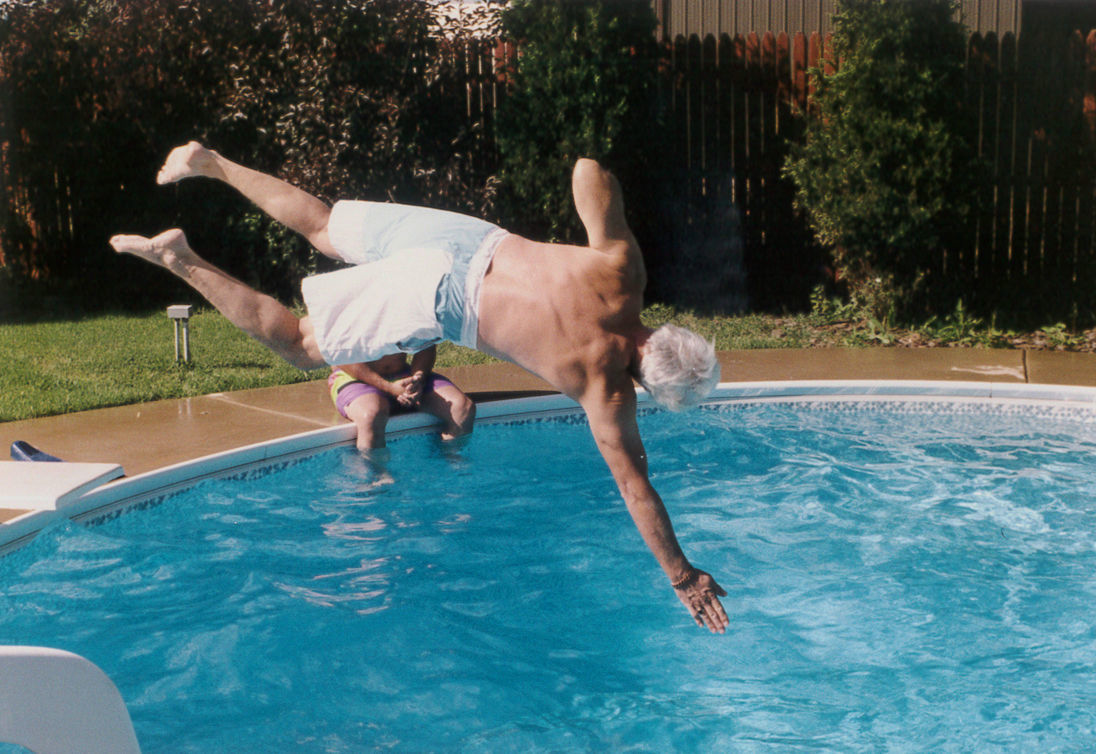 Kinsman at pool