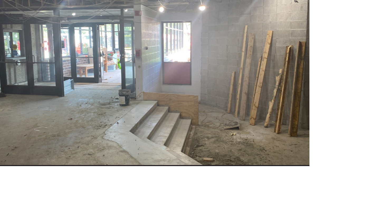 Renovation projects underway at Bristol School this summer