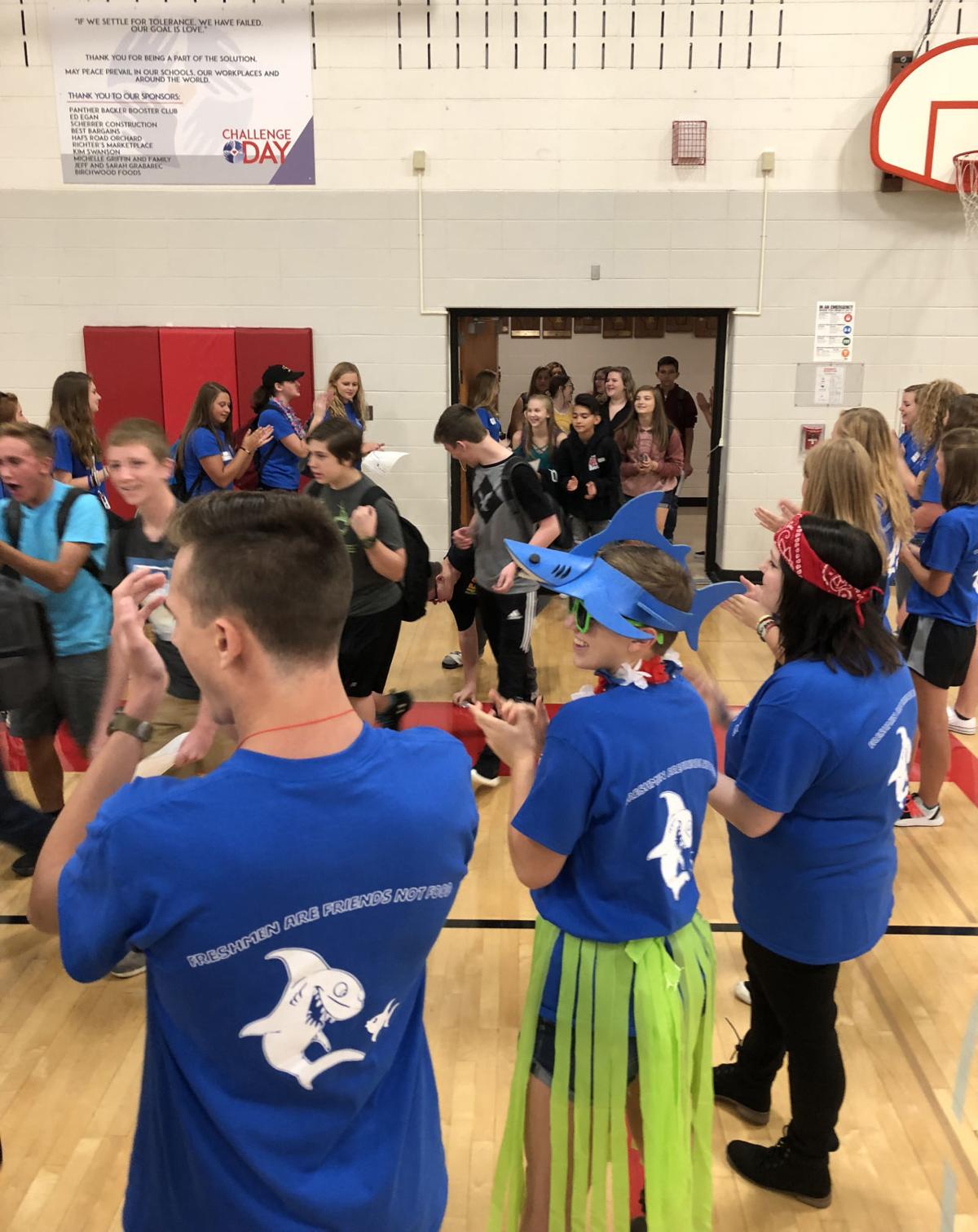 'Freshmen are friends, not food' at Wilmot Union High School Local