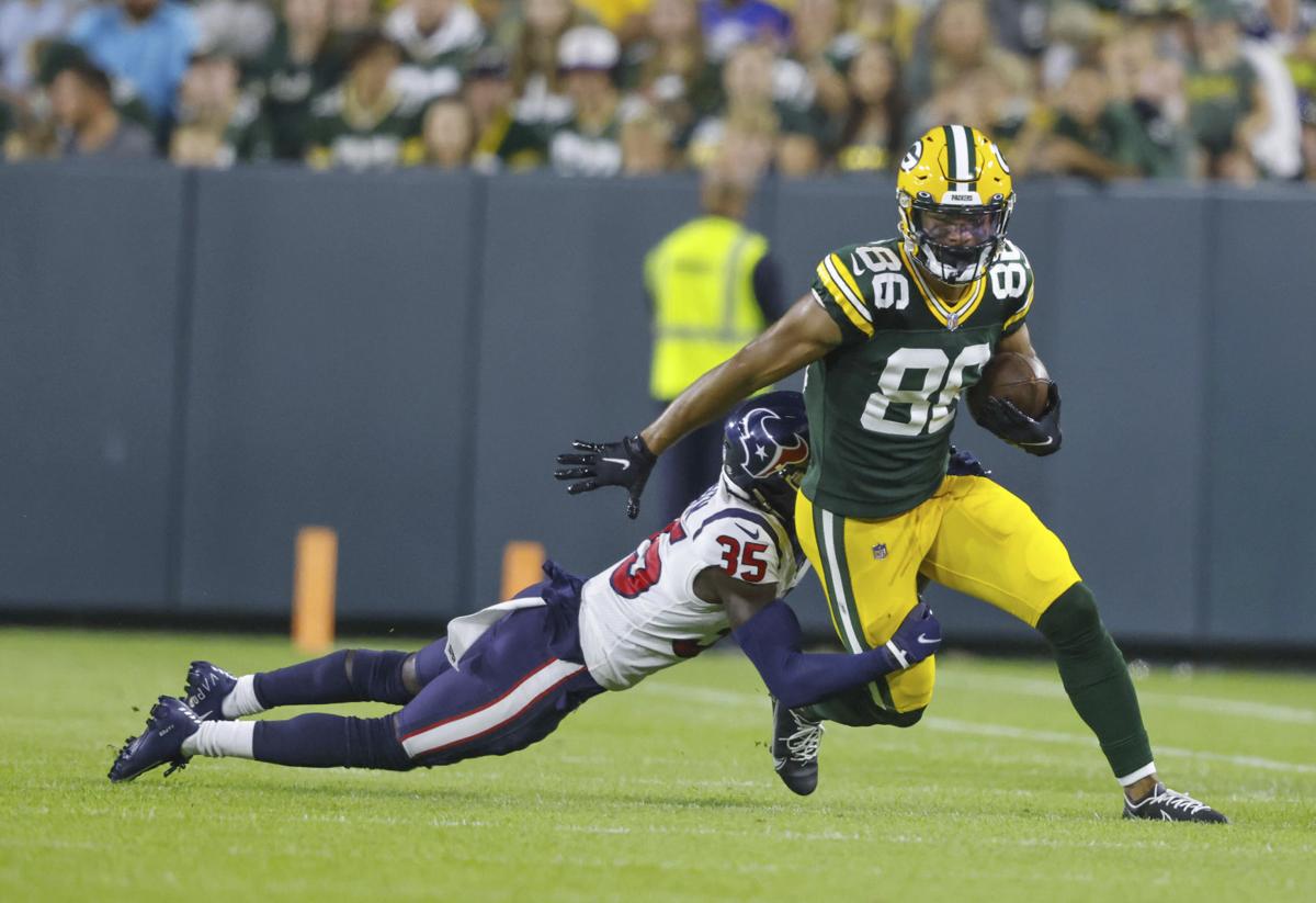 In battle for Packers' sixth receiver spot — which may not even exist —  Malik Taylor, Reggie Begelton state their cases