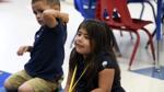 Frank and Wilson elementary 4K first day