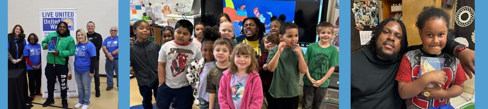 Meet United Way of Kenosha County: Kahlil Inspires a Love of Literacy