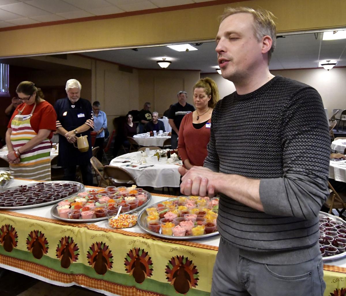 Giant Family Gathers For Thanksgiving Meal At First United Methodist Church Local News Kenoshanews Com