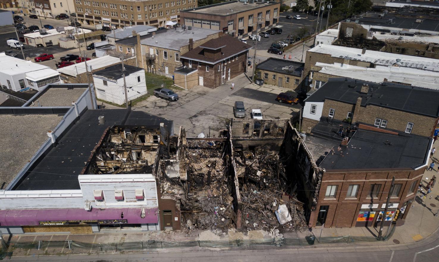 IN PHOTOS Stunning scenes of 2020 riot damage in Kenosha