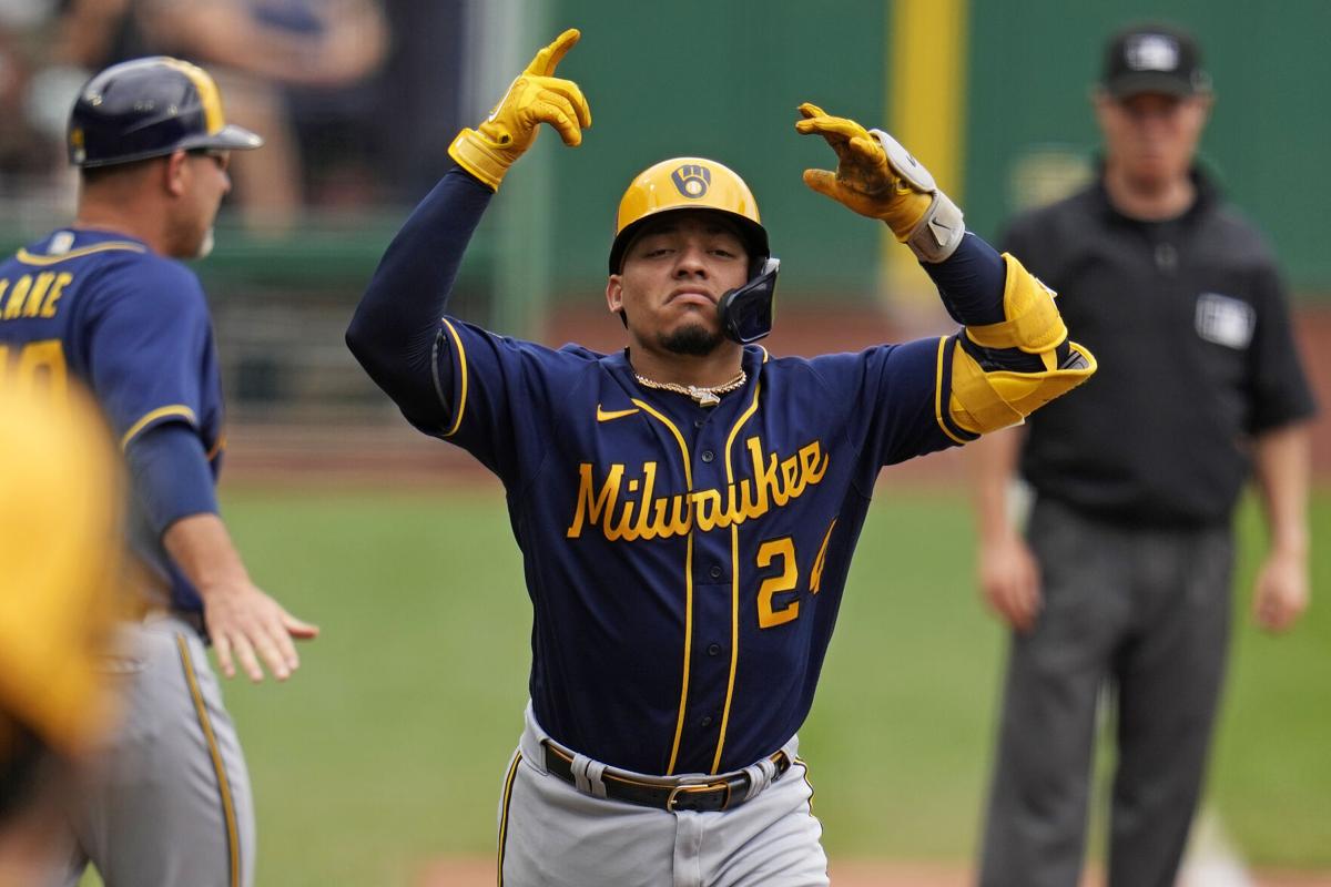 MILWAUKEE, WI - AUGUST 11: Milwaukee Brewers pitcher Devin