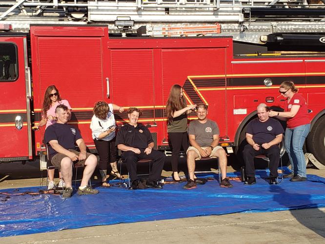 Firefighters show off in bras to benefit cancer charity and fire  departments, Local News