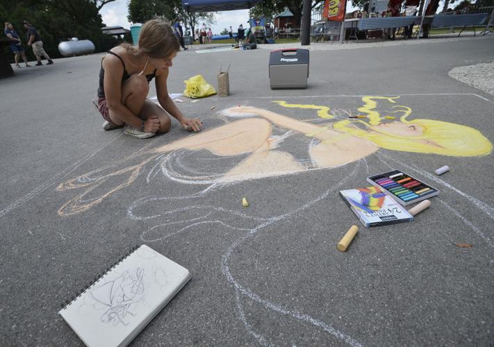 Chalk Fest is where the art hits the pavement in Kenosha
