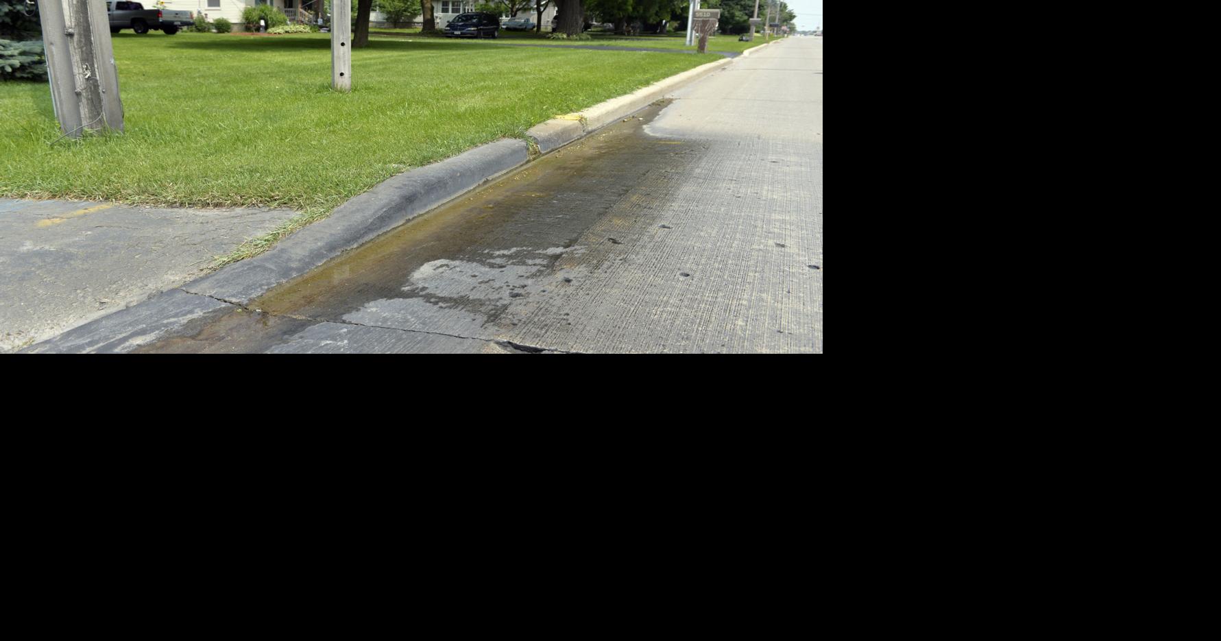 Fix It Sump pump discharges on Green Bay Road