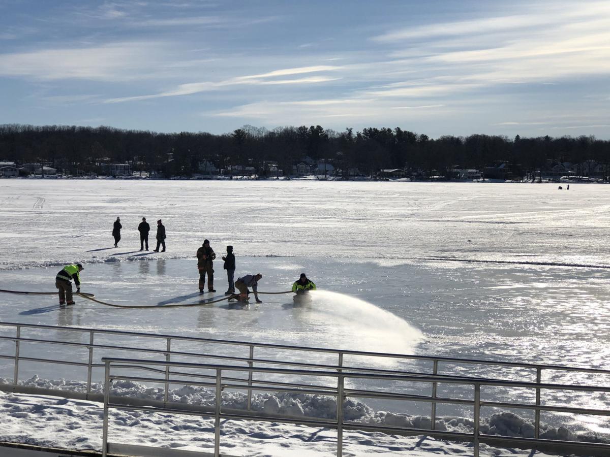 WATCH NOW Twin Lakes ice rink, hockey tournament, taking shape Local