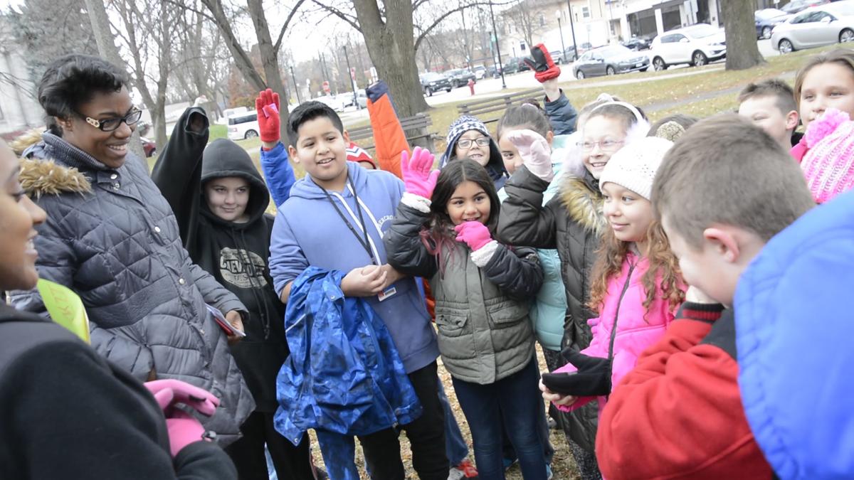 Harborside students participate in nationwide post office walk Local