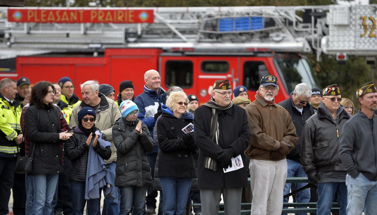 Village Ceremony Honors Veterans Local News Kenoshanews Com