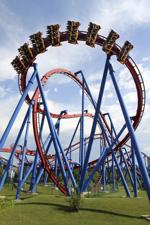 Six Flags Superman Roller Coaster