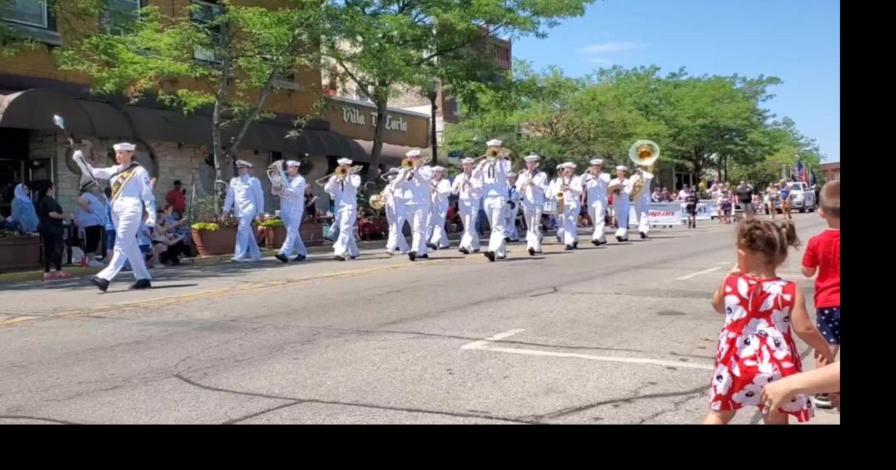 Kenosha Civic Veterans Parade 2022 Navy Band Great Lakes