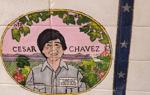 WHEATLAND SCHOOL MURAL - Cesar Chavez