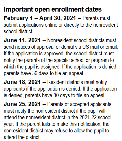 Open enrollment application to public schools begins Monday; KUSD sets ...
