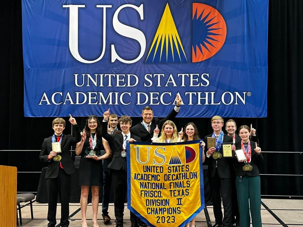 Wilmot Union High School academic decathletes bring home fifth Division