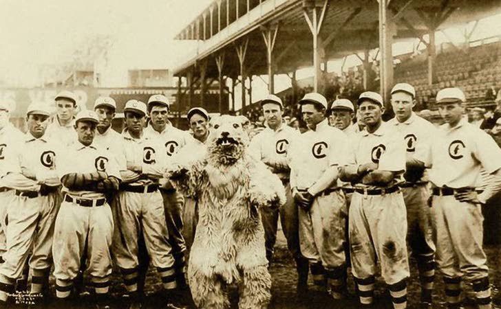 After Series victory 1908 Cubs celebrated in Kenosha