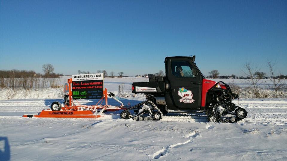Snowmobile club prepping trails in western Kenosha County for winter