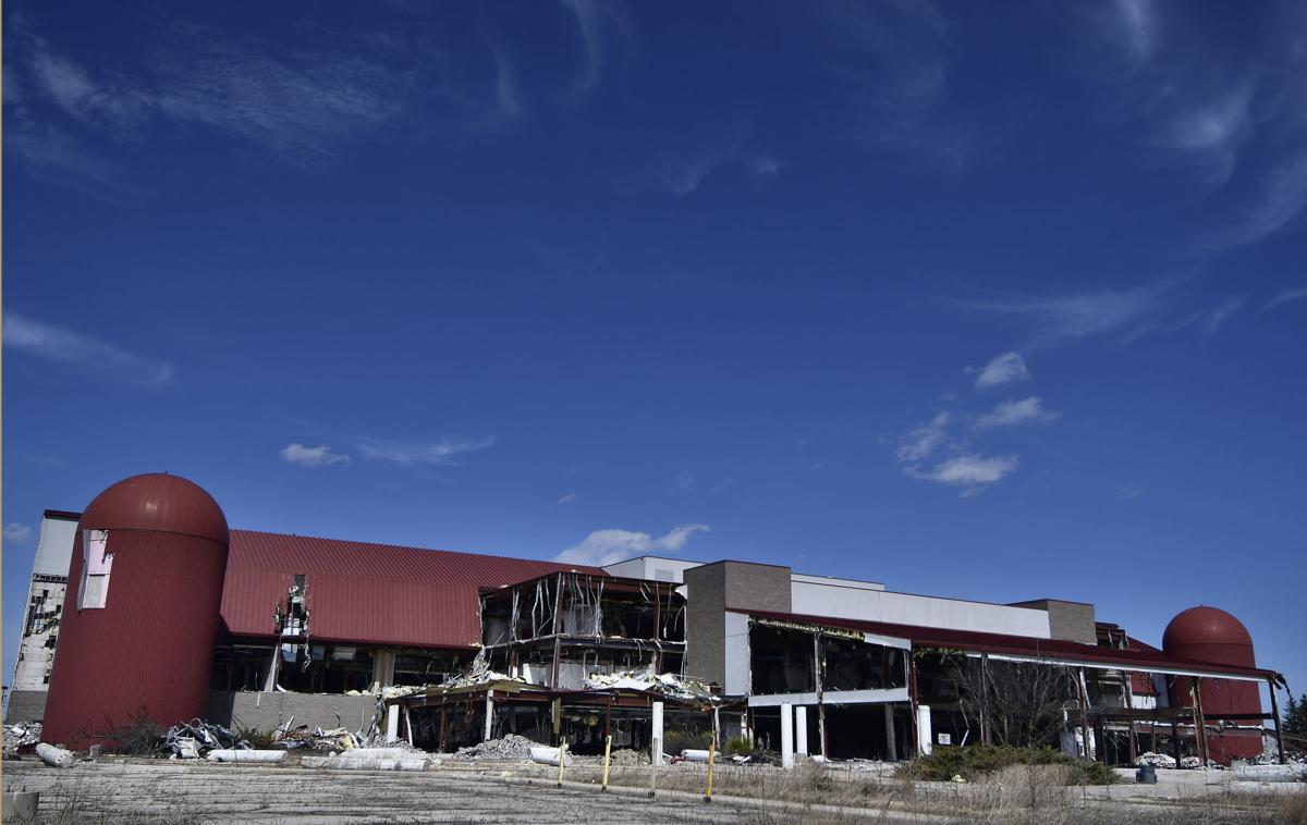 Demolition continues at Dairyland as authorities investigate arson fire