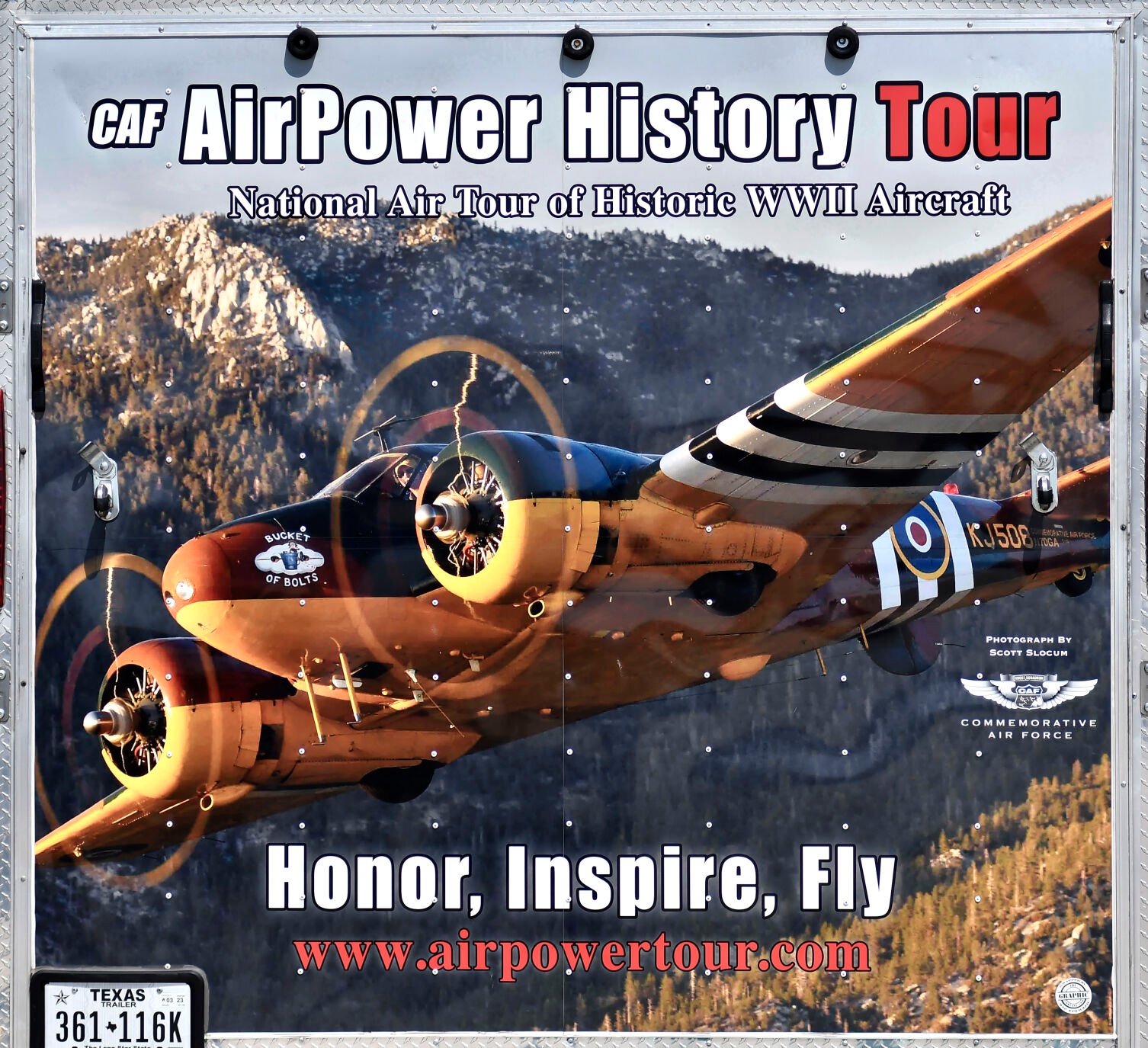 Commemorative Air Force AirPower History Tour Stops At Kenosha Airport