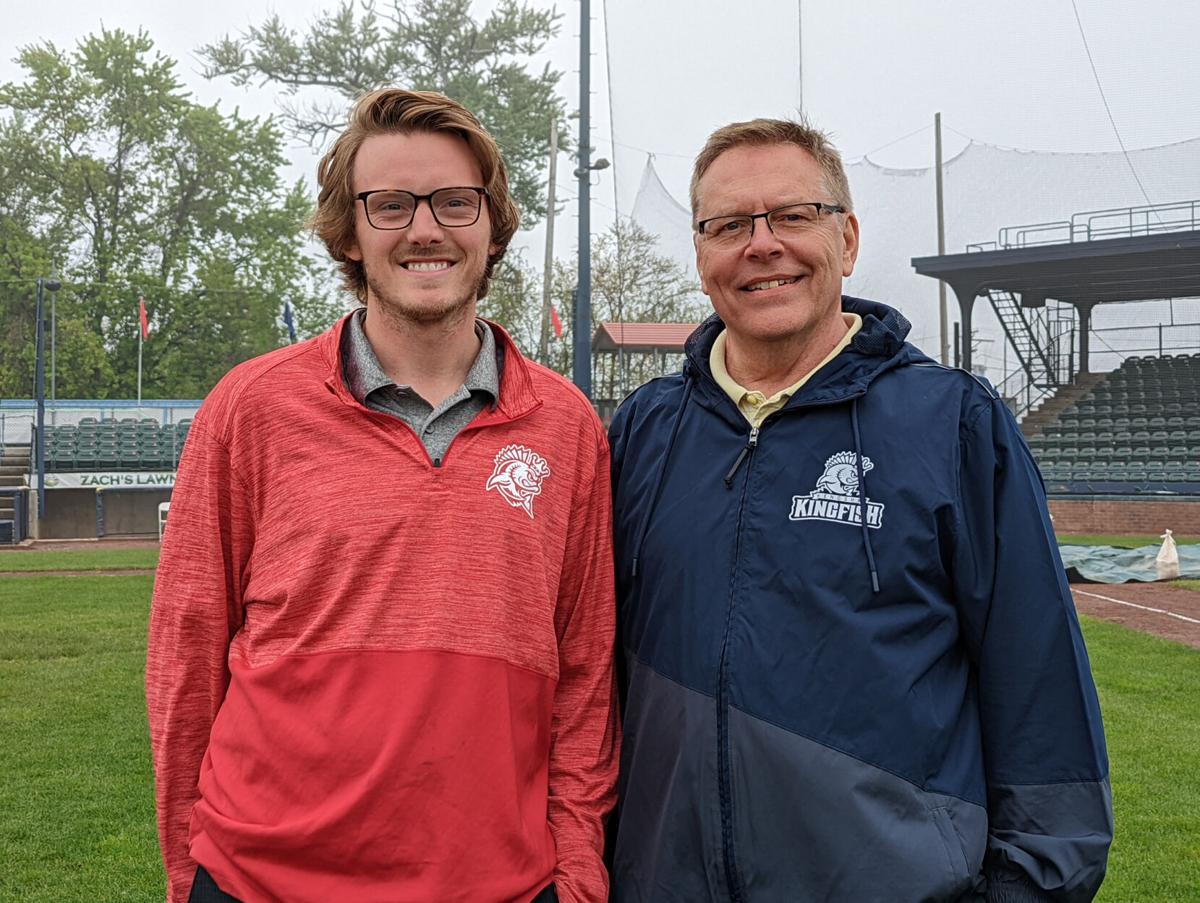 Brady Counsell plays for Kenosha Kingfish this summer 