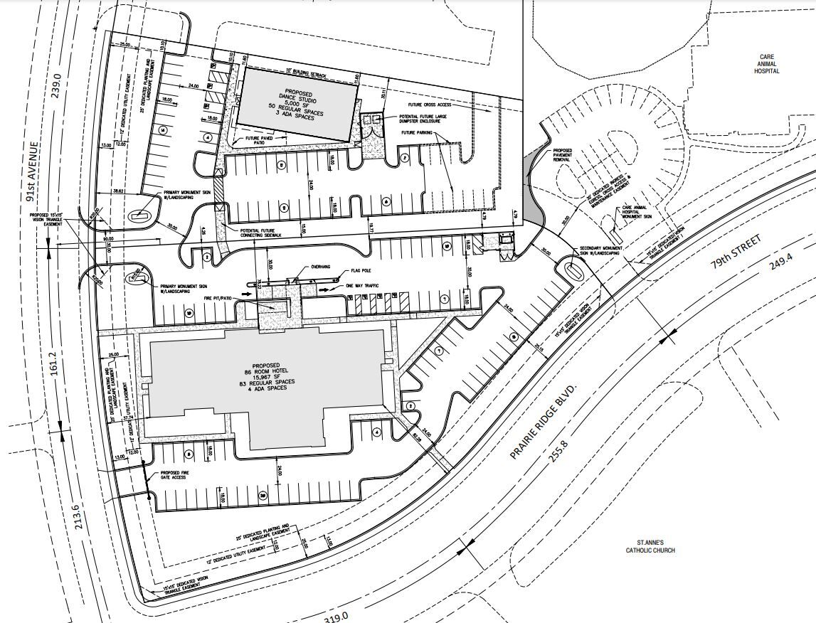 Pleasant Prairie Plan Commission approves hotel and dance studio plans