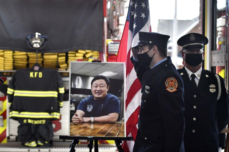 Kenosha Fire Department honors firefighter who died last month 