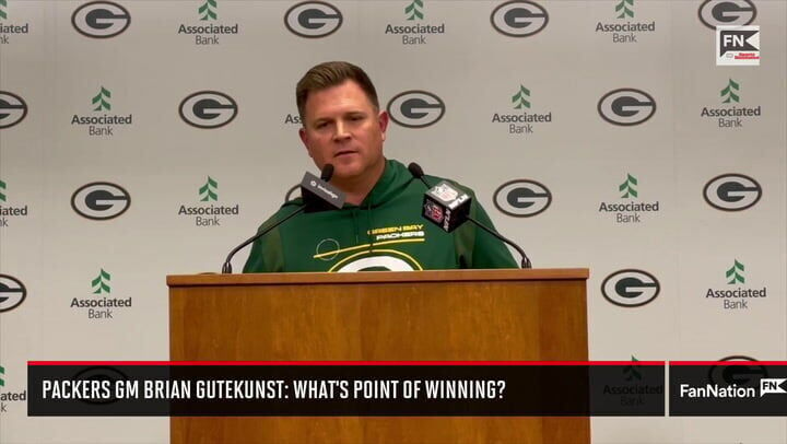 Packers GM Brian Gutekunst What's Point of Winning?