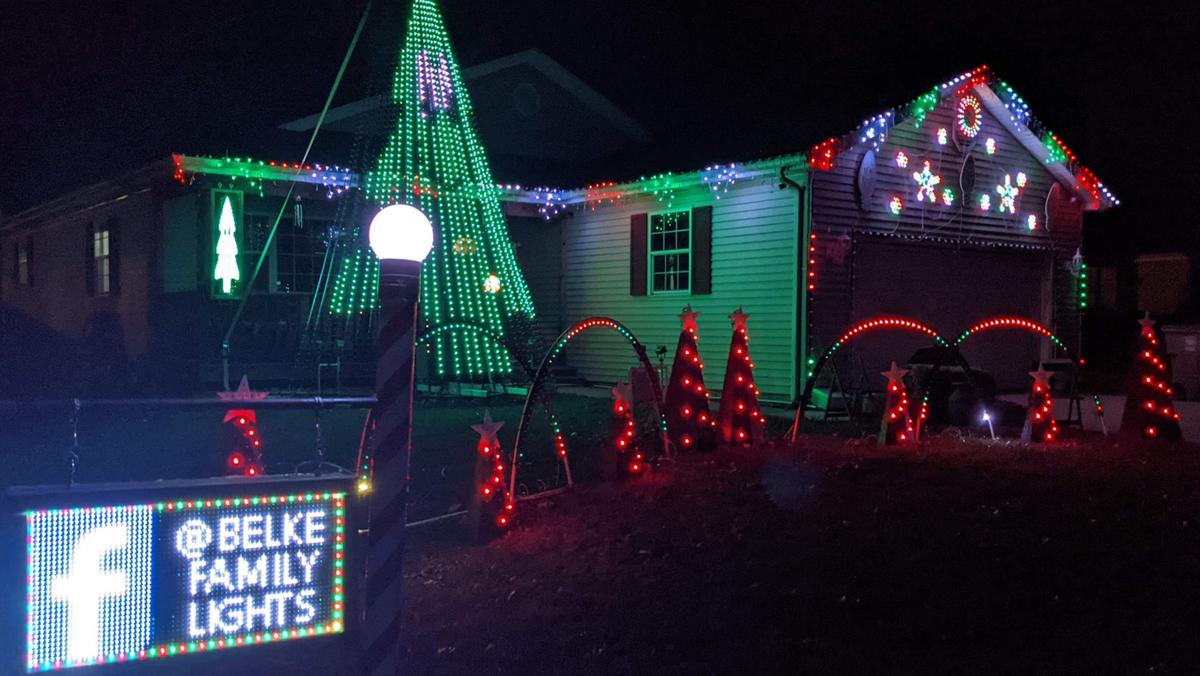 2020 xmas lights Belke family