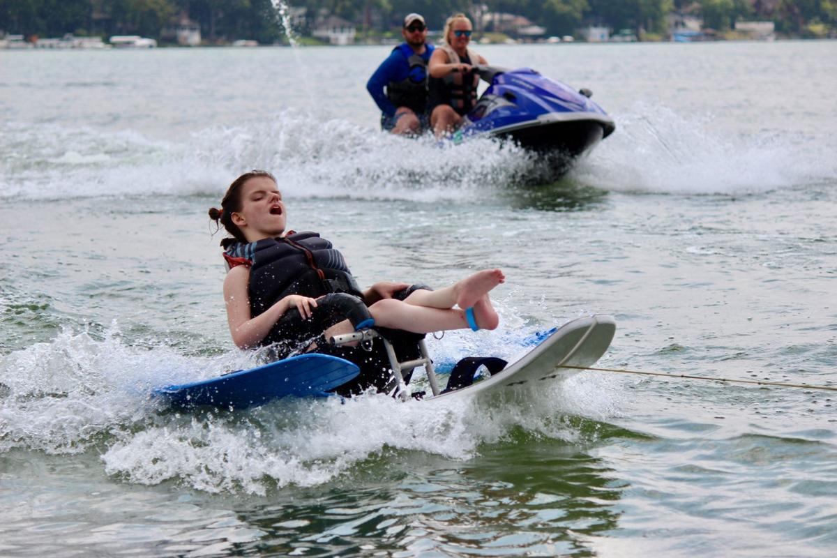 In Photos Images Of The 21 Adaptive Sports Water Skiing Event In Twin Lakes Local News Kenoshanews Com
