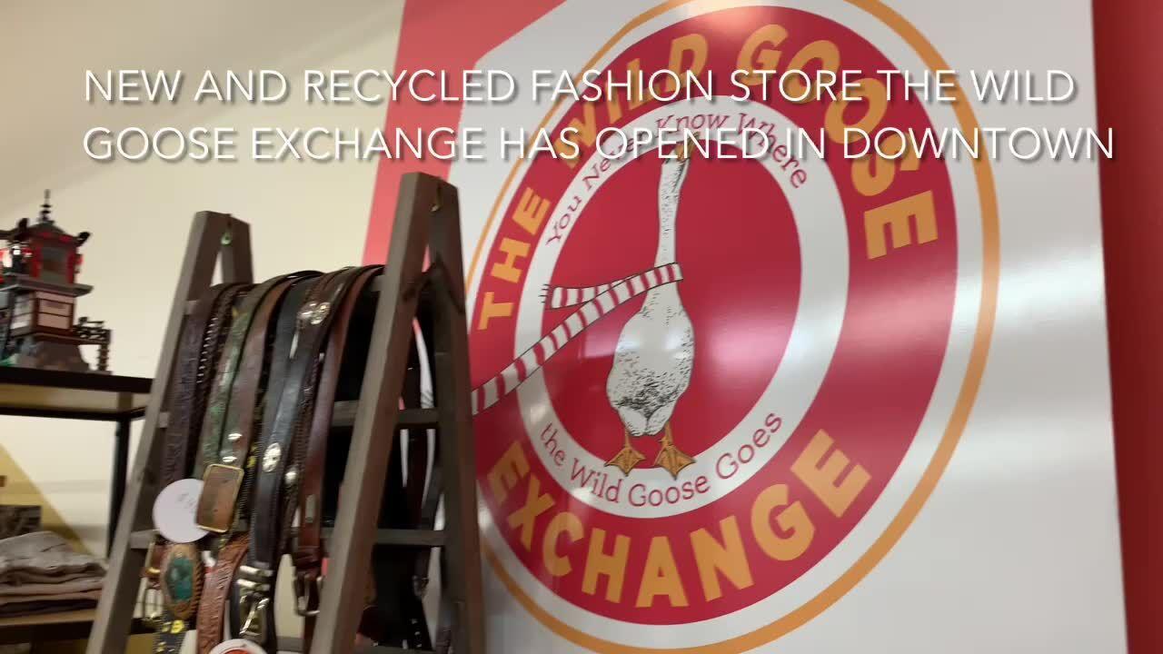 Thrift fashion store The Wild Goose Exchange opens Downtown
