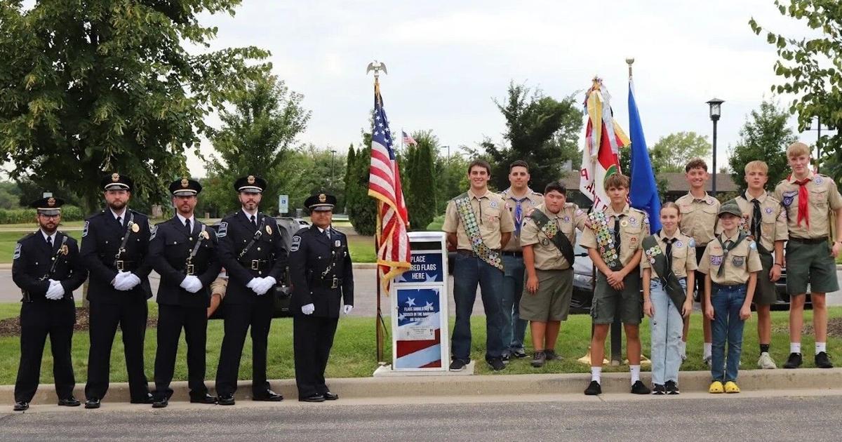 Pleasant Prairie teen creates new flag retirement box