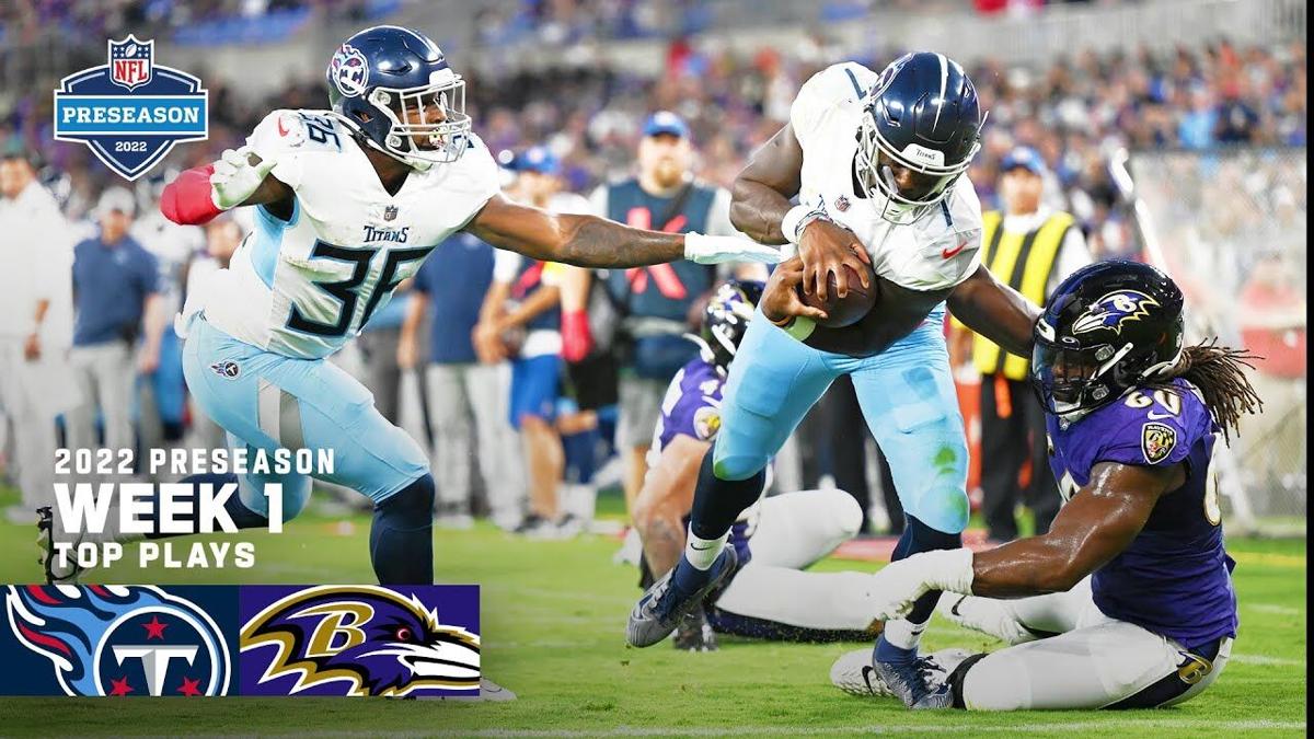 Tennessee Titans vs. Baltimore Ravens Preseason Week 1 Highlights