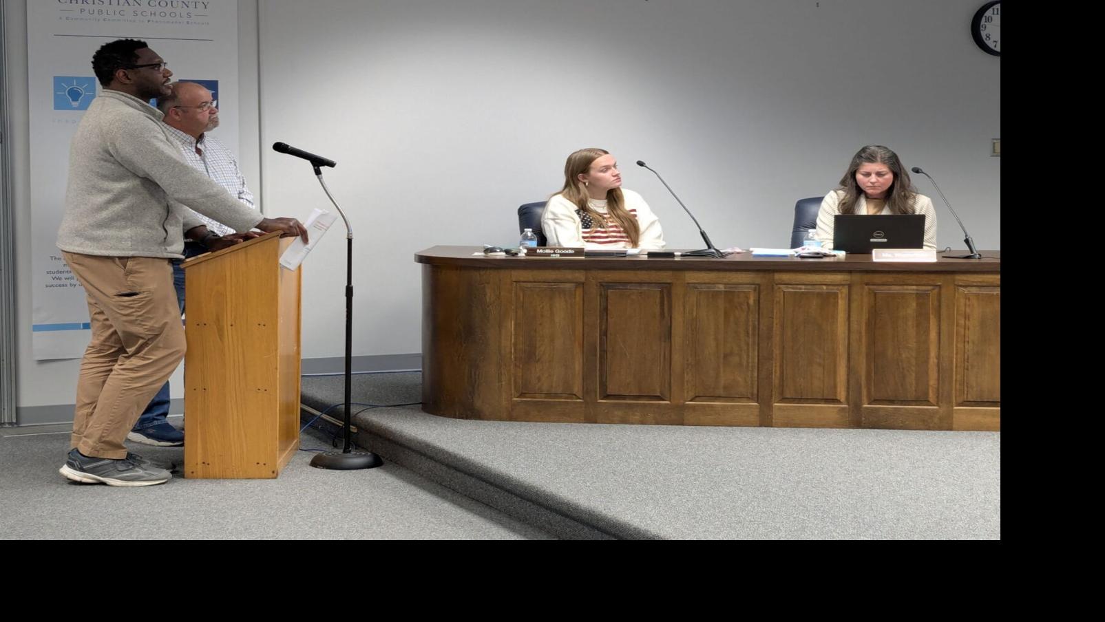 School board hears student safety concern from parent | News | Kentucky ...
