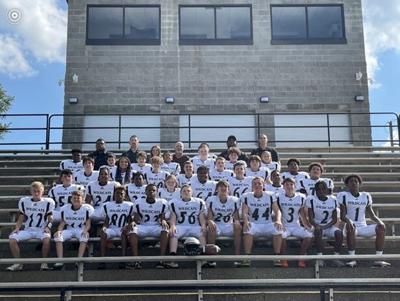 A team photo of the Trigg County Wildcats middle school football team