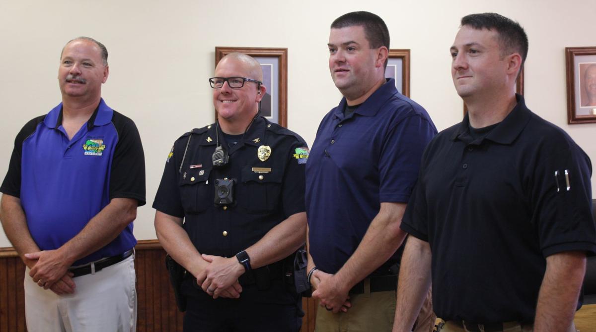 Cadiz Police Department swears in new officers