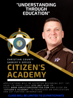Christian County Sheriff's Office announces citizen's academy