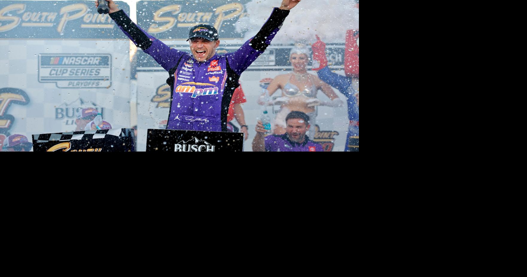 How Denny Hamlin's emotional win at Las Vegas has him back in title contention