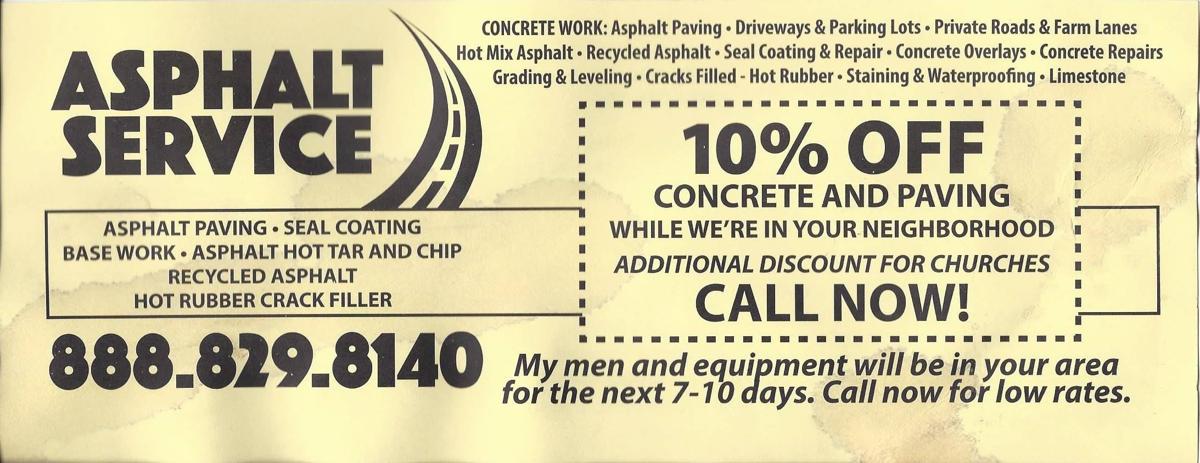 homeowners bilked out of nearly 20k in pavement scam news asphalt scam