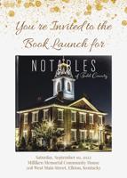 Todd book release event planned