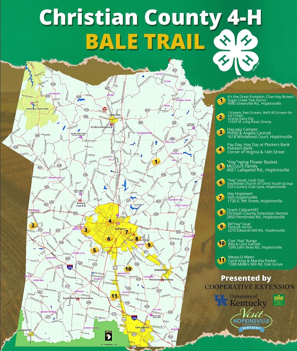 Hay, hay, hay! Winners announced in inaugural 4H bale trail Living