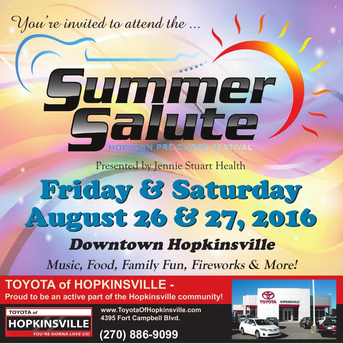 Hopkinsville Summer Salute Living Kentucky New Era