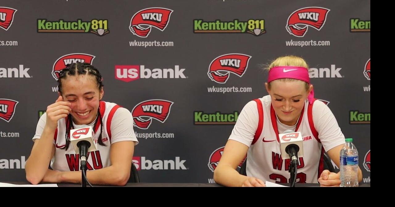 WKU WBB: Josie Gilvin and Alexis Mead La Tech Postgame 2 7 24
