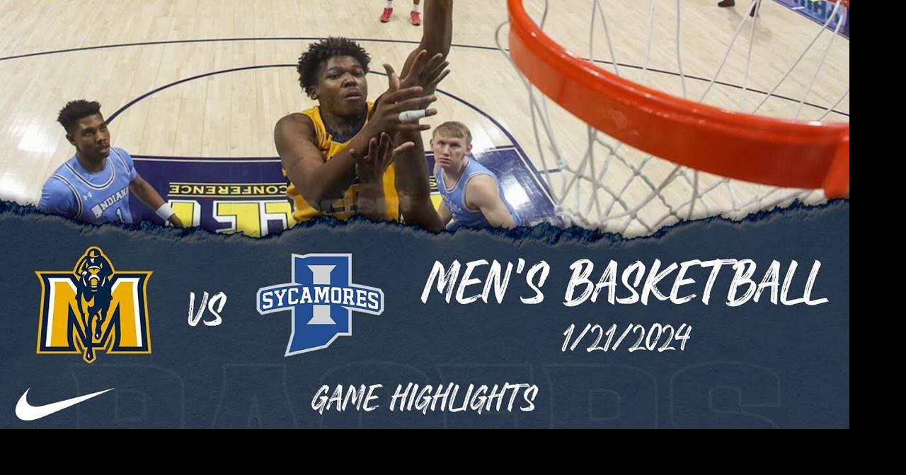 Murray State vs Indiana State Highlights 1-21-2024 | Racers Men's ...