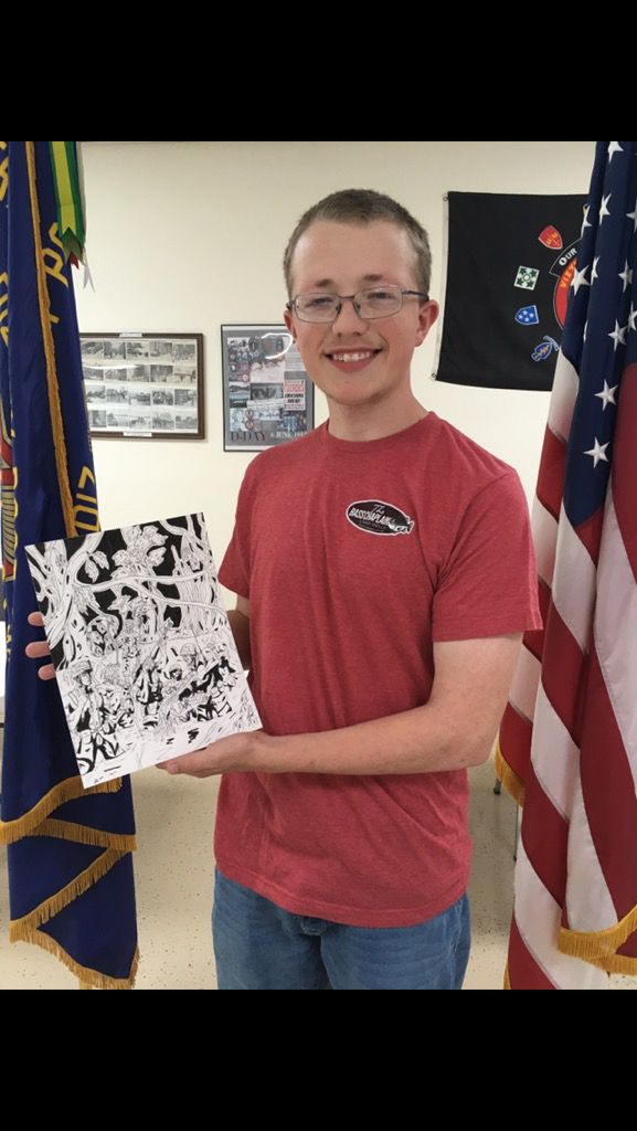 VFW Patriotic Art Second Place