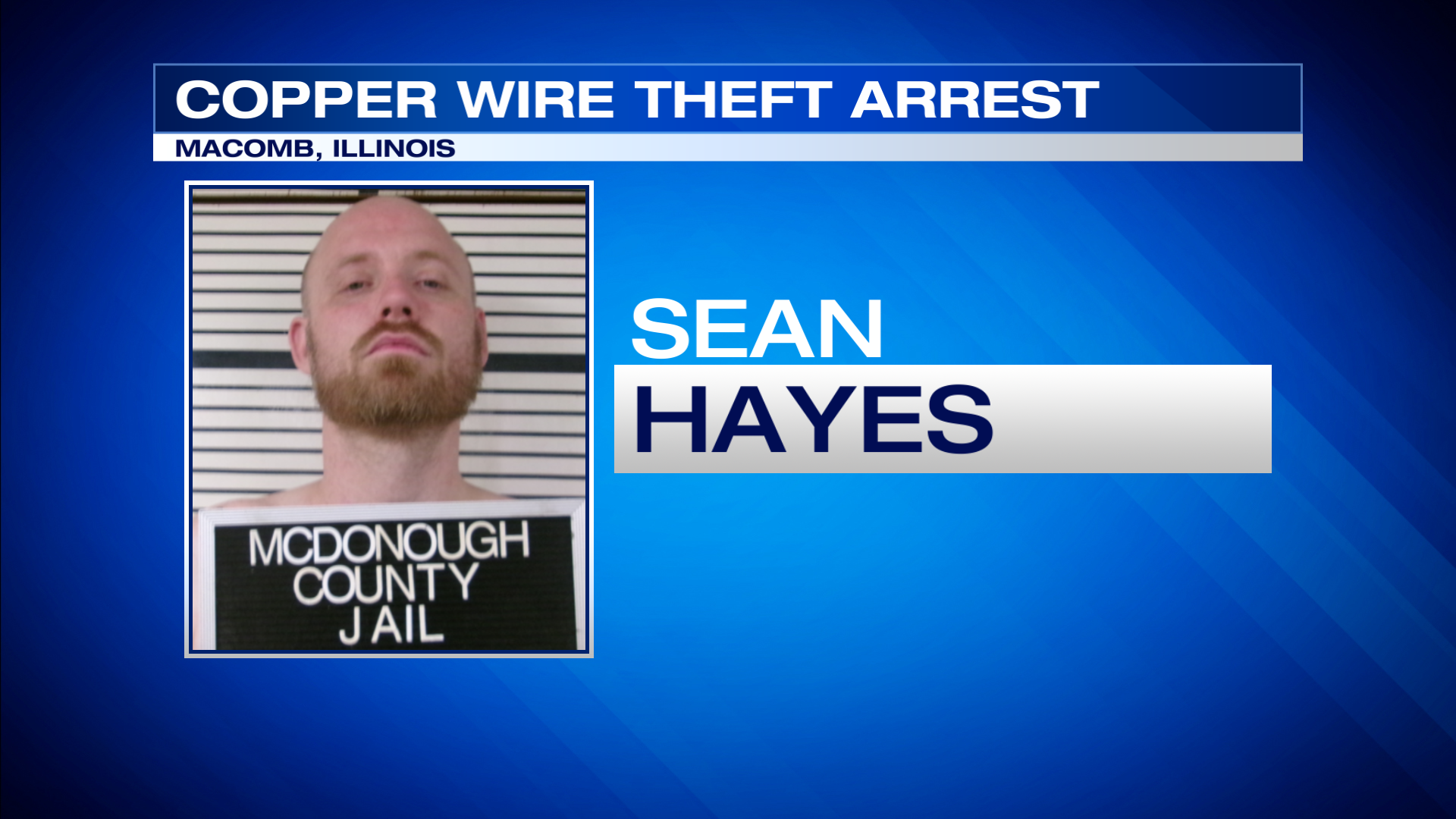 Macomb police arrest man in connection with copper wire thefts | Local ...