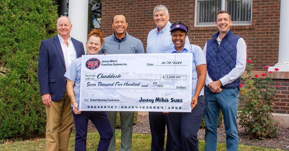 Michael Chaddock Chaddock Children's Foundation receives $7,500 donation from Jersey ...