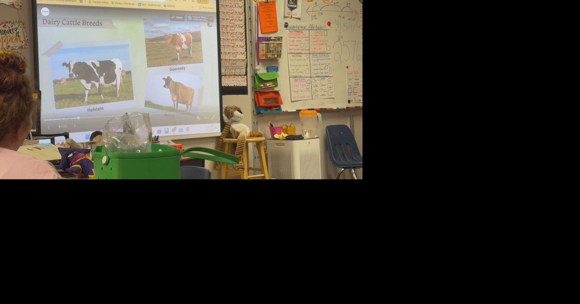 Third graders learn where food comes from through agriculture program