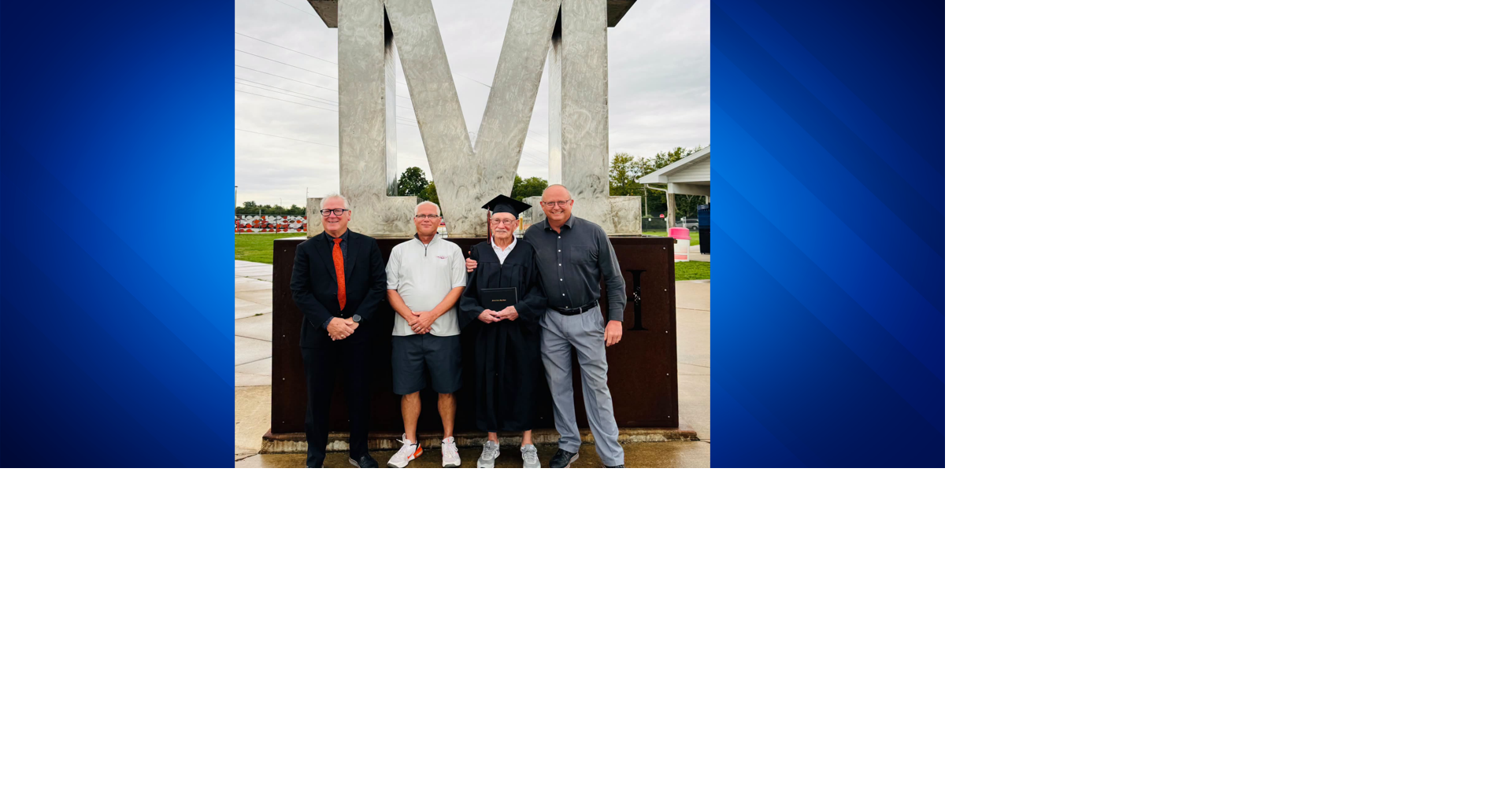 Korean War veteran, 91, finally receives high school diploma from Macomb School District