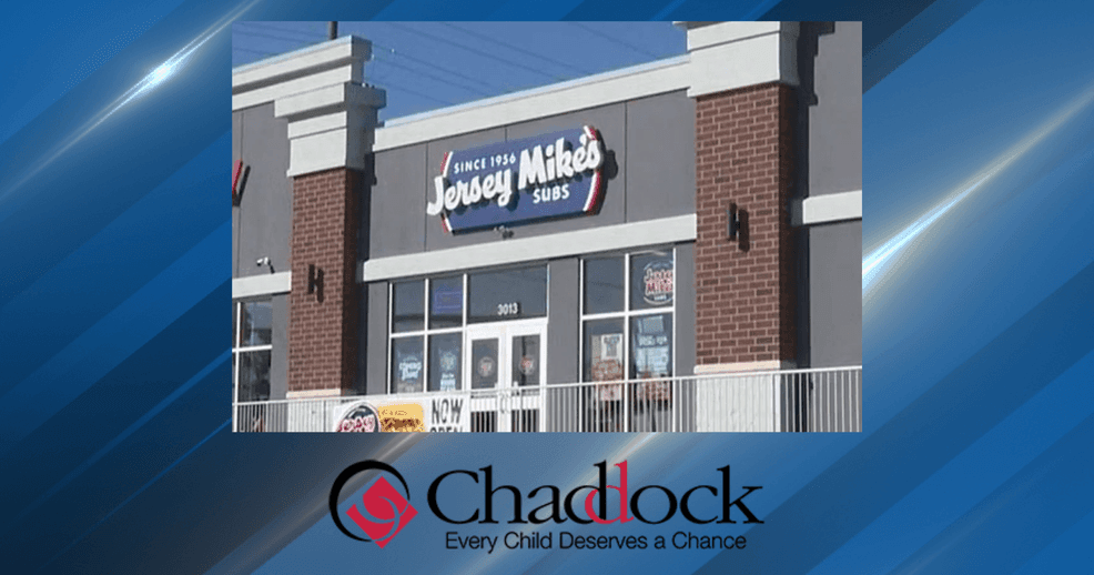 Michael Chaddock Jersey Mike's to Donate Sales to Chaddock During ‘Month of Giving ...